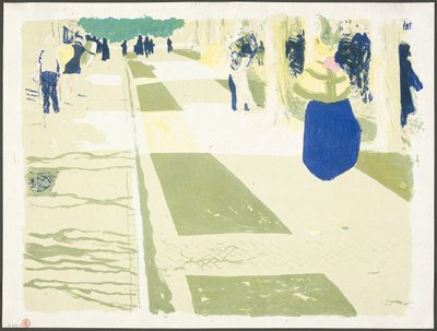 The Avenue, második lemez a Tájak és enteriőrökből alkotó: Édouard Jean Vuillard