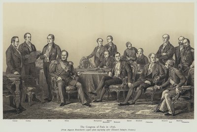 A párizsi kongresszus alkotó: Edouard Louis Dubufe