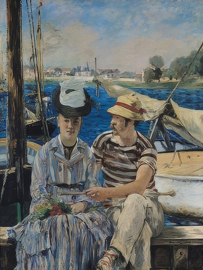 Argenteuil. 1874 alkotó: Édouard Manet