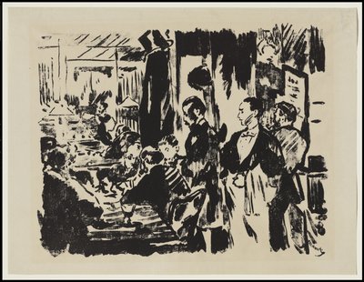 A kávézóban, 1874 alkotó: Édouard Manet