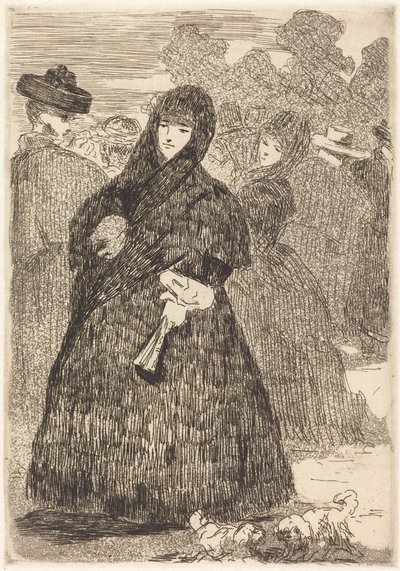 A Pradóban (Au Prado) alkotó: Édouard Manet