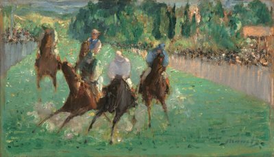 A Versenyeken c. 1875. alkotó: Édouard Manet