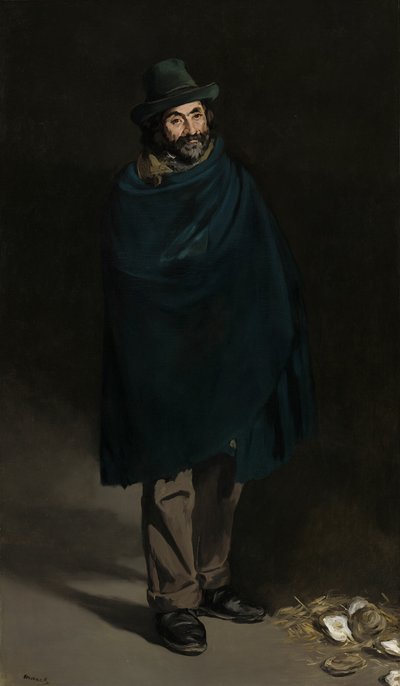 Koldus osztrigával (filozófus) alkotó: Édouard Manet