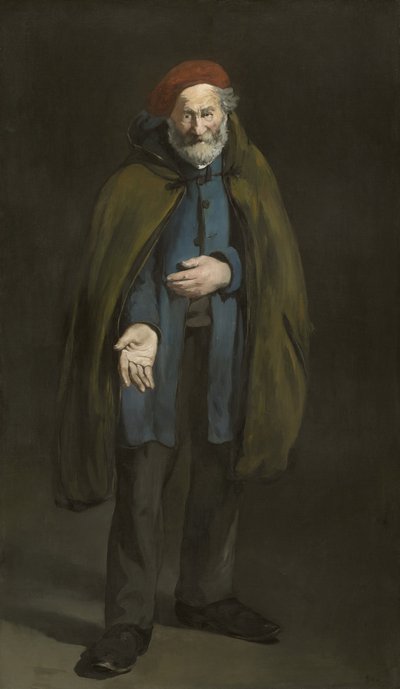 Koldus kabátos kabáttal alkotó: Édouard Manet