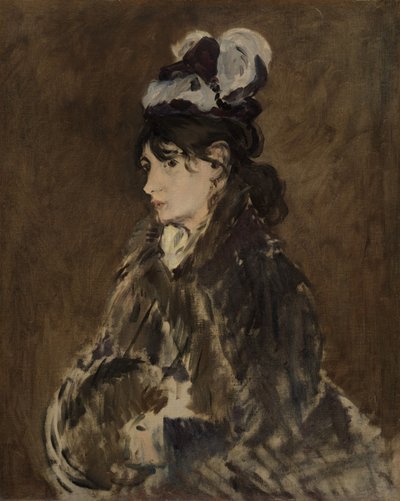 Berthe Morisot, 1873 körül alkotó: Édouard Manet