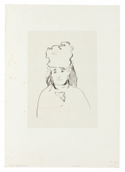 Berthe Morisot a sziluettben alkotó: Édouard Manet
