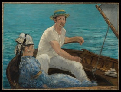 Csónakázás alkotó: Édouard Manet
