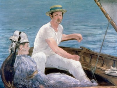 Csónakázás, 1874 alkotó: Édouard Manet