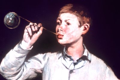 Buborékfújó fiú, részlet, 1867 alkotó: Édouard Manet