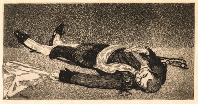 Halott torreádor alkotó: Édouard Manet
