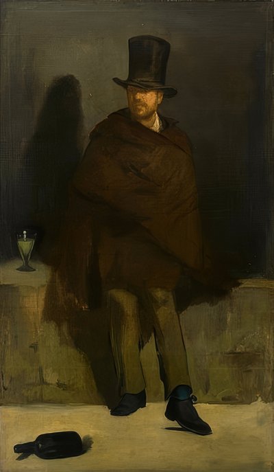 Az abszintivó. 1859 alkotó: Édouard Manet