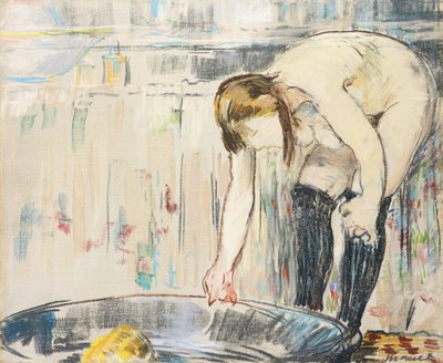 nő a kádban alkotó: Édouard Manet