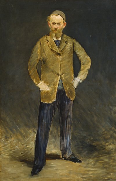 Francia: Autoportrait avec chapeau Önarckép alkotó: Édouard Manet