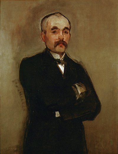 Georges Clemenceau ... (olaj, vászon) alkotó: Édouard Manet