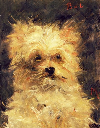Egy kutya feje – Bob, 1876 alkotó: Édouard Manet