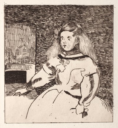 Margarita infánsnő, Velázquez után alkotó: Édouard Manet