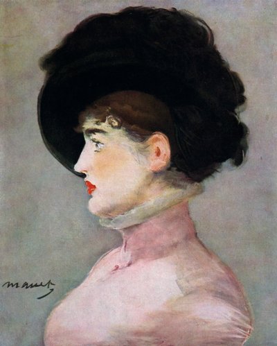 A bécsiek: Brunner Irma portréja, 1882. alkotó: Édouard Manet