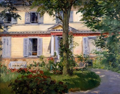 A ház Rueilben alkotó: Édouard Manet