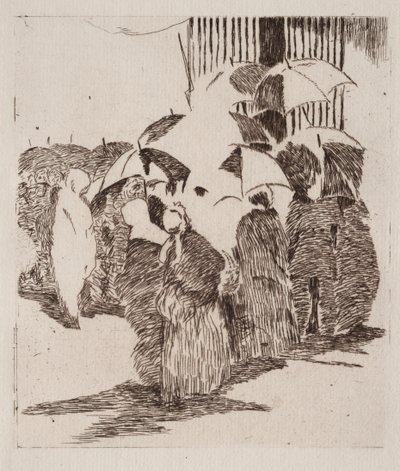 Sor a hentesüzlet előtt. alkotó: Édouard Manet