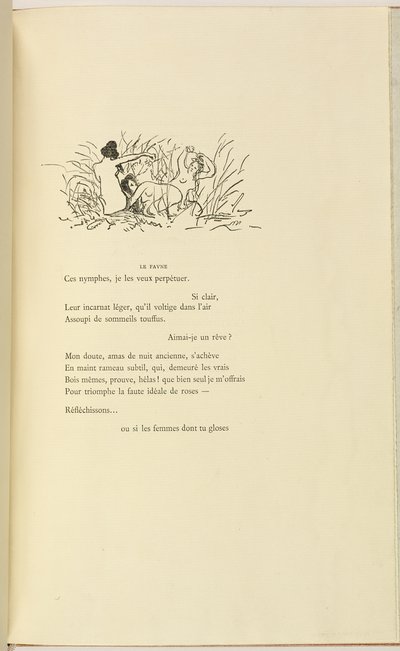 Egy faun délutánja alkotó: Édouard Manet