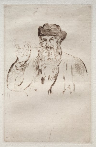 A dohányos. alkotó: Édouard Manet