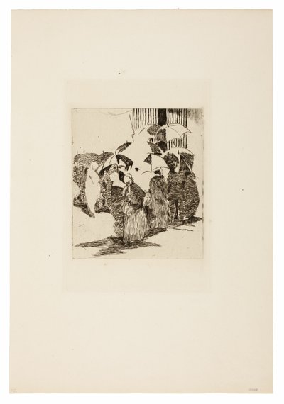 Sor a Hentesbolt előtt alkotó: Édouard Manet