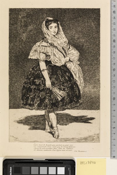 Lola de Valencia alkotó: Édouard Manet