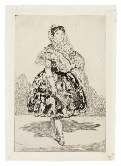 Lola de Valencia alkotó: Édouard Manet