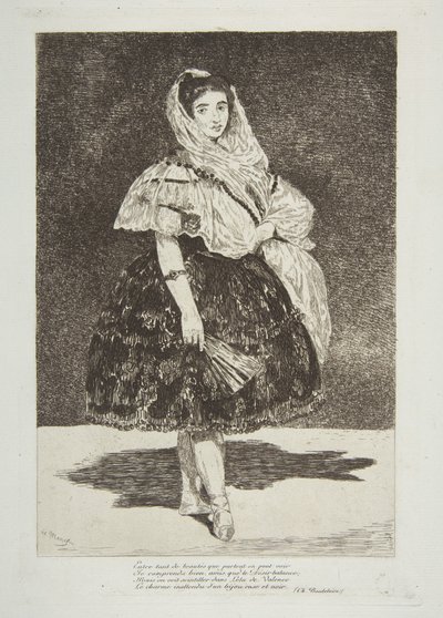 Lola de Valence alkotó: Édouard Manet