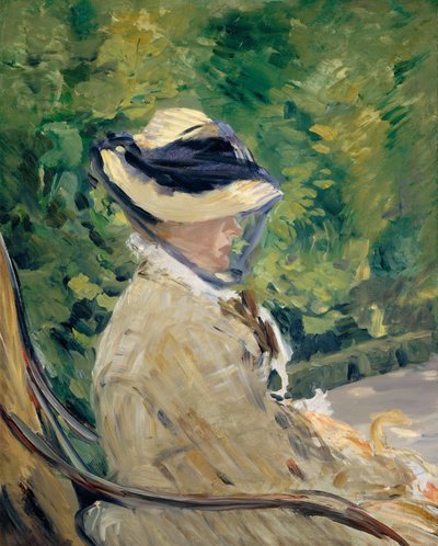 Madame Manet Suzanne Leenhoff, 1830-1906, Bellevue, 1880. alkotó: Édouard Manet
