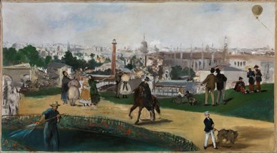 Norvég Bokmål:  Exposition Universelle Párizsban Az 1867-es Exposition Universelle látványa alkotó: Édouard Manet