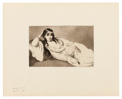 Odaliszk alkotó: Édouard Manet