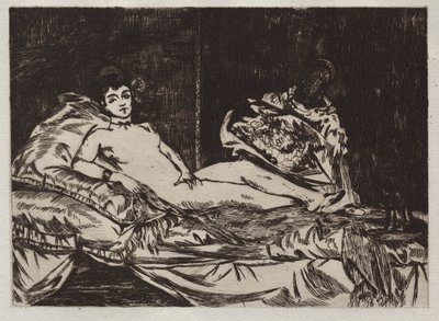 Olympia. alkotó: Édouard Manet