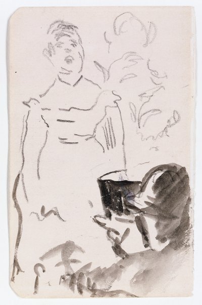 Parisian Cafe Singer, 1876 körül alkotó: Édouard Manet