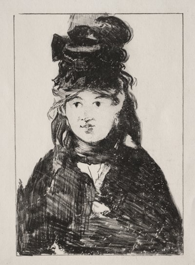 Berthe Morisot portréja alkotó: Édouard Manet