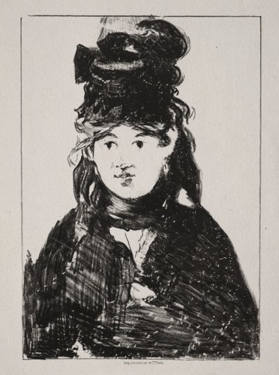 Berthe Morisot portréja alkotó: Édouard Manet