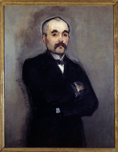 Georges Clemenceau portréja (1841-1929) Edouard Manet (1832-1883) festménye 19. század V. 0,94 x 0,74 m Párizs, Muse d
