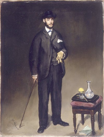 Théodore Duret portréja alkotó: Édouard Manet