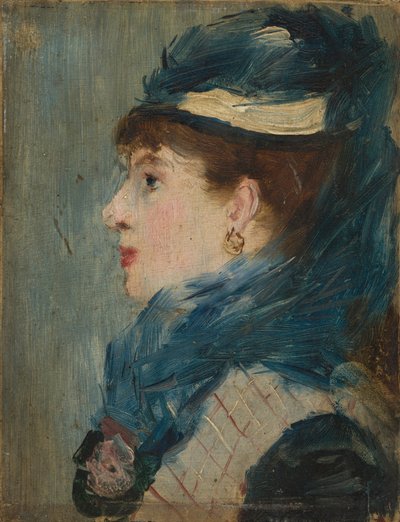 Egy hölgy portréja alkotó: Édouard Manet