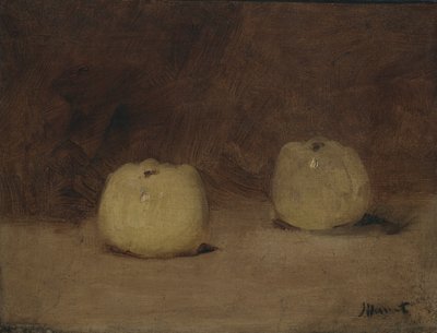 Csendélet két almával, 1880 körül alkotó: Édouard Manet