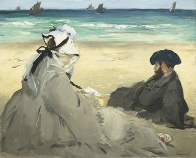 A strandon alkotó: Édouard Manet