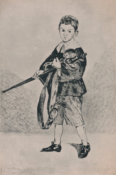 A fiú karddal, 1862, 1946 alkotó: Édouard Manet