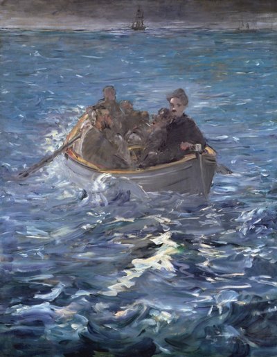 Henri de Rochefort (1831-1915) menekülése 1874 alkotó: Édouard Manet