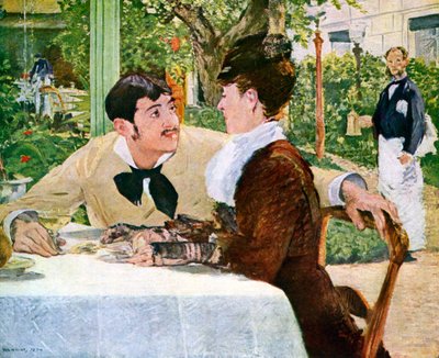 Pere Lathuille kertje, 1879-1938. alkotó: Édouard Manet