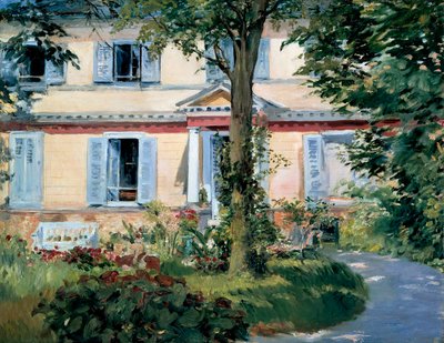 A rueili ház, 1882 alkotó: Édouard Manet