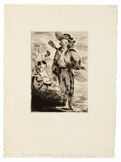 A kis cigányok alkotó: Édouard Manet