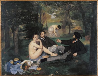 Ebéd a fűben alkotó: Édouard Manet