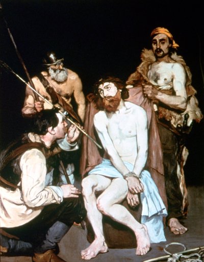Krisztus kigúnyolása, 1885 alkotó: Édouard Manet