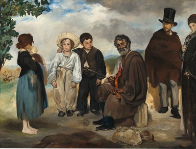 Az öreg zenész alkotó: Édouard Manet