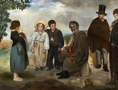 Az öreg zenész alkotó: Édouard Manet